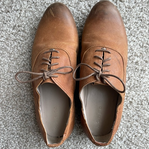 Hinge Oxfords - genuine leather - Picture 3 of 4